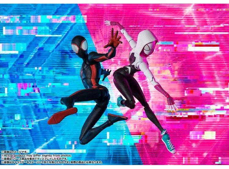 TAMASHII NATIONS FIGURA DE ACCIÓN DE SPIDER-MAN MILES MORALES CON ACCESORIOS DE LA PELÍCULA ACROSS THE SPIDER-VERSE - 8
