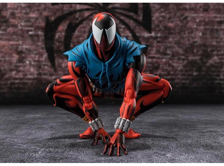 FIGURA DE ACCIÓN SCARLET SPIDER S.H.FIGUARTS DE SPIDER-MAN: ACROSS THE SPIDER-VERSE CON ACCESORIOS - 2
