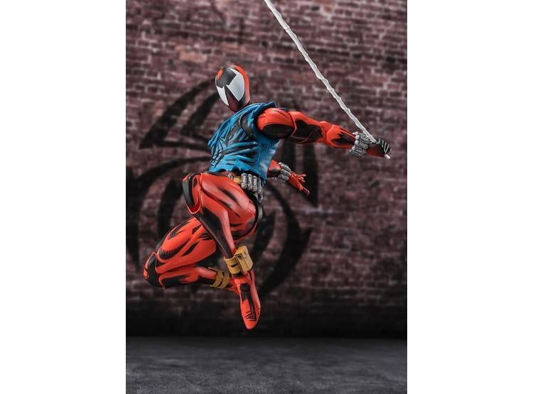 FIGURA DE ACCIÓN SCARLET SPIDER S.H.FIGUARTS DE SPIDER-MAN: ACROSS THE SPIDER-VERSE CON ACCESORIOS - 3