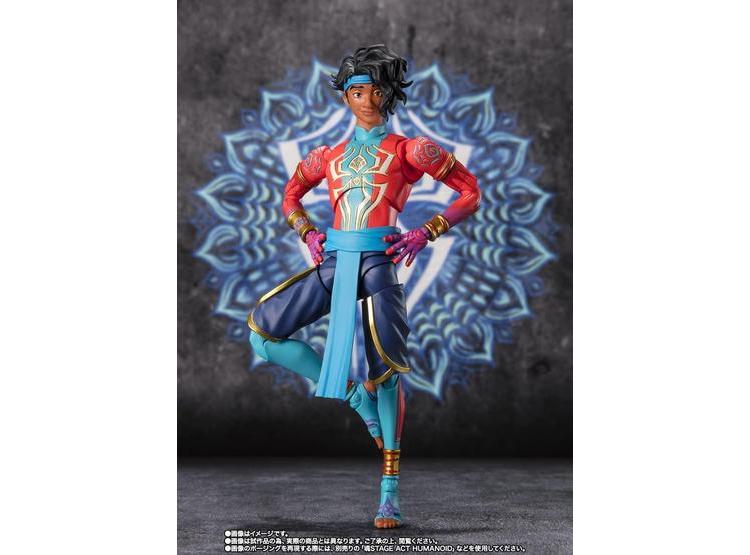 FIGURA DE ACCIÓN SPIDER-MAN INDIA DE S.H.FIGUARTS DE LA PELÍCULA SPIDER-MAN: ACROSS THE SPIDER-VERSE - 2