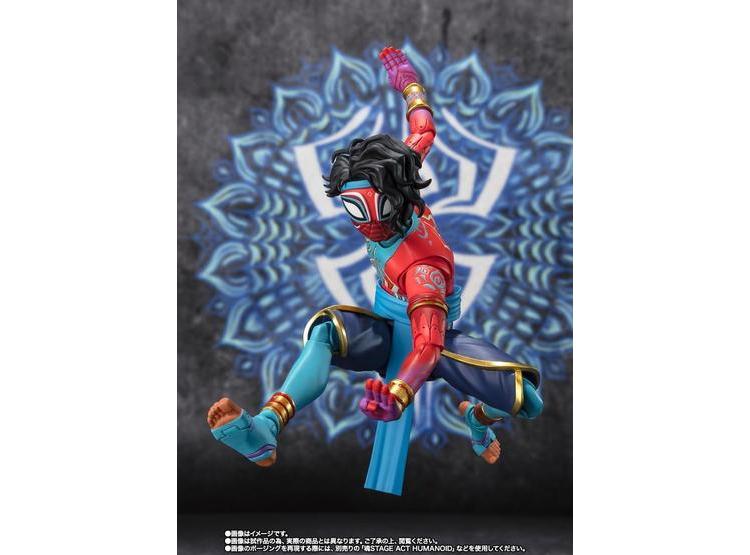 FIGURA DE ACCIÓN SPIDER-MAN INDIA DE S.H.FIGUARTS DE LA PELÍCULA SPIDER-MAN: ACROSS THE SPIDER-VERSE - 4