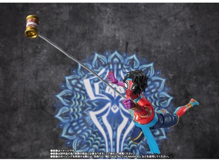 FIGURA DE ACCIÓN SPIDER-MAN INDIA DE S.H.FIGUARTS DE LA PELÍCULA SPIDER-MAN: ACROSS THE SPIDER-VERSE - 7