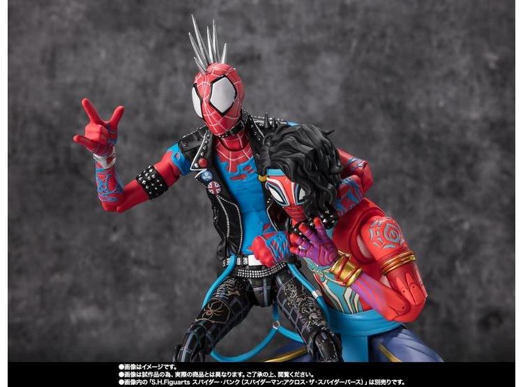 FIGURA DE ACCIÓN SPIDER-MAN INDIA DE S.H.FIGUARTS DE LA PELÍCULA SPIDER-MAN: ACROSS THE SPIDER-VERSE - 9