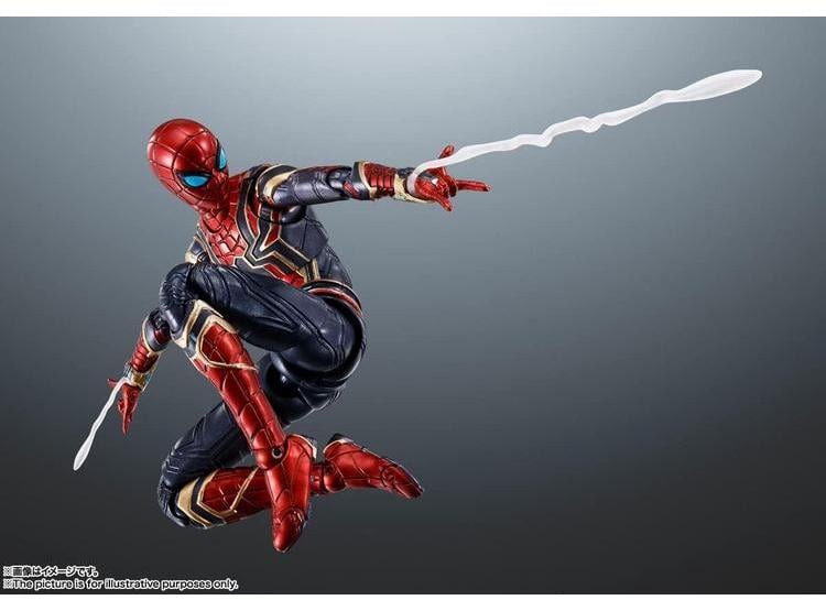 FIGURA DE ACCIÓN IRON SPIDER DE SPIDER-MAN: NO WAY HOME DE BANDAI SPIRITS S.H.FIGUARTS, ACCESORIOS INCLUIDOS - 4
