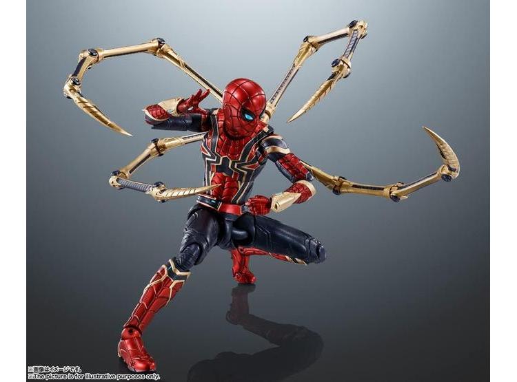 FIGURA DE ACCIÓN IRON SPIDER DE SPIDER-MAN: NO WAY HOME DE BANDAI SPIRITS S.H.FIGUARTS, ACCESORIOS INCLUIDOS - 6