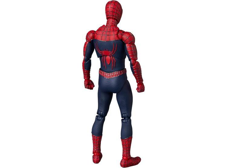 MAFEX NO.241 FIGURA DE SPIDER-MAN AMIGABLE DEL VECINDARIO CON ACCESORIOS INTERCAMBIABLES Y SOPORTE ARTICULADO - 2