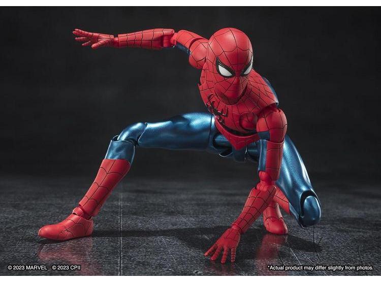 FIGURA DE ACCIÓN S.H.FIGUARTS DE SPIDER-MAN CON NUEVO TRAJE POR BANDAI SPIRITS - 2