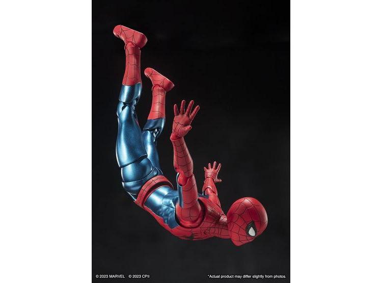 FIGURA DE ACCIÓN S.H.FIGUARTS DE SPIDER-MAN CON NUEVO TRAJE POR BANDAI SPIRITS - 4