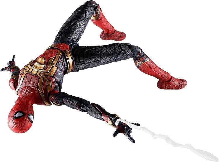 FIGURA DE ACCIÓN S.H. FIGUARTS SPIDER-MAN CON TRAJE INTEGRADO EN ABS Y PVC DE NO WAY HOME - 1