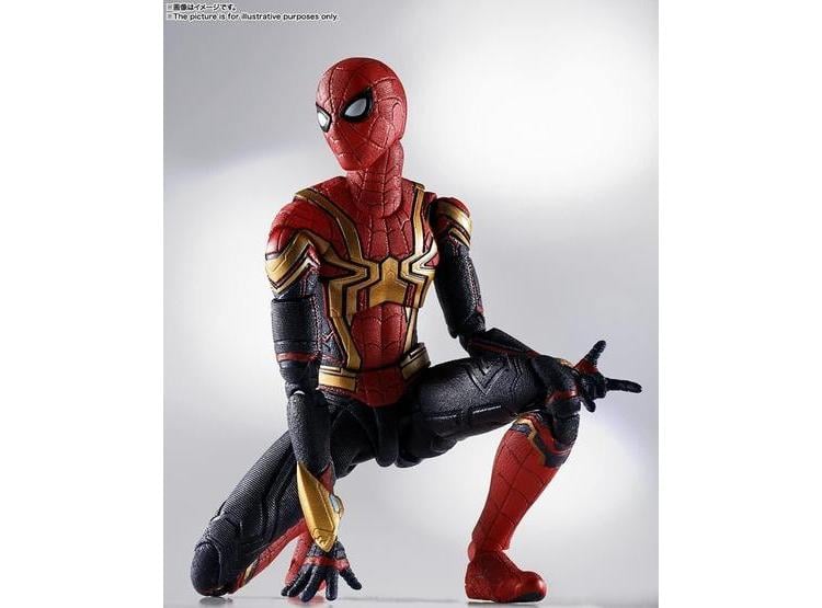 FIGURA DE ACCIÓN S.H. FIGUARTS SPIDER-MAN CON TRAJE INTEGRADO EN ABS Y PVC DE NO WAY HOME - 3