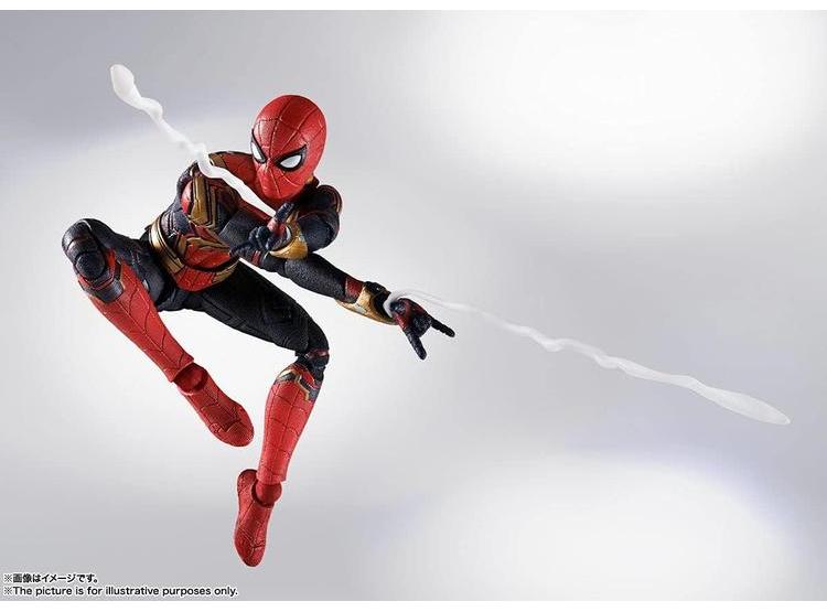 FIGURA DE ACCIÓN S.H. FIGUARTS SPIDER-MAN CON TRAJE INTEGRADO EN ABS Y PVC DE NO WAY HOME - 4
