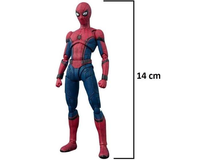 FIGURA SPIDER-MAN HOMECOMING S.H.FIGUARTS DE ACCIÓN PINTADA CON PIEZAS INTERCAMBIABLES Y POSTURA ÚNICA - 2