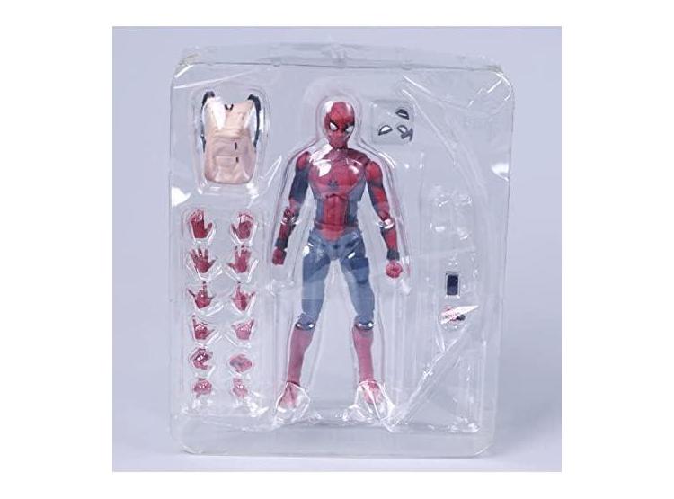 FIGURA SPIDER-MAN HOMECOMING S.H.FIGUARTS DE ACCIÓN PINTADA CON PIEZAS INTERCAMBIABLES Y POSTURA ÚNICA - 3