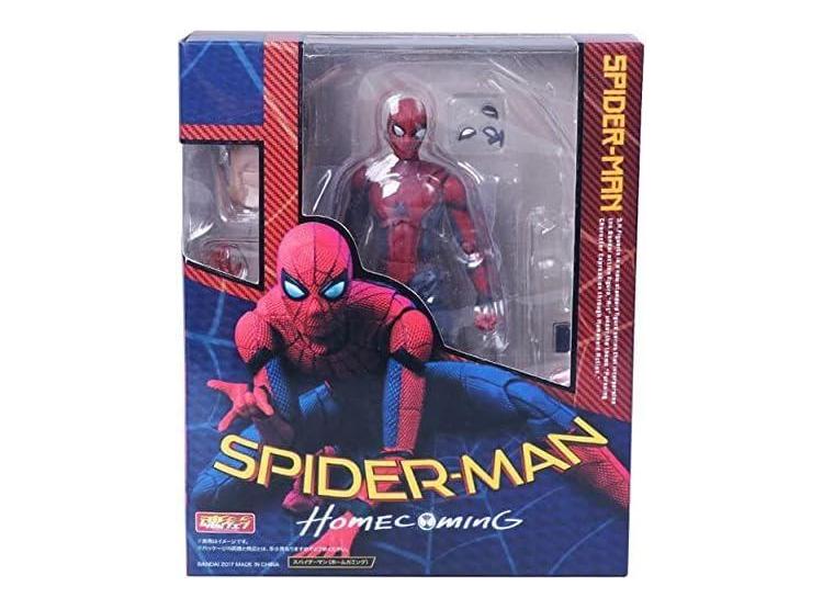 FIGURA SPIDER-MAN HOMECOMING S.H.FIGUARTS DE ACCIÓN PINTADA CON PIEZAS INTERCAMBIABLES Y POSTURA ÚNICA - 4