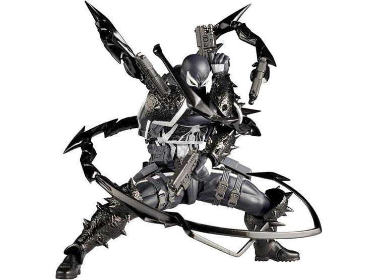 FIGURA DE ACCIÓN VENOM DE KAIYODO, LÍNEA AMAZING YAMAGUCHI, ARTICULADA Y DETALLADA, EDICIÓN ESTÁNDAR - 1