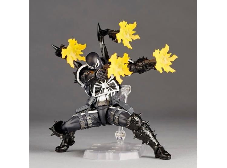 FIGURA DE ACCIÓN VENOM DE KAIYODO, LÍNEA AMAZING YAMAGUCHI, ARTICULADA Y DETALLADA, EDICIÓN ESTÁNDAR - 2