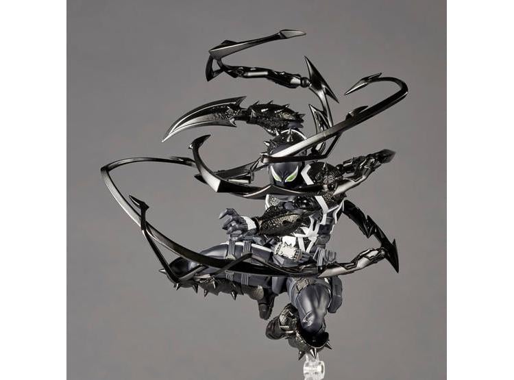 FIGURA DE ACCIÓN VENOM DE KAIYODO, LÍNEA AMAZING YAMAGUCHI, ARTICULADA Y DETALLADA, EDICIÓN ESTÁNDAR - 4