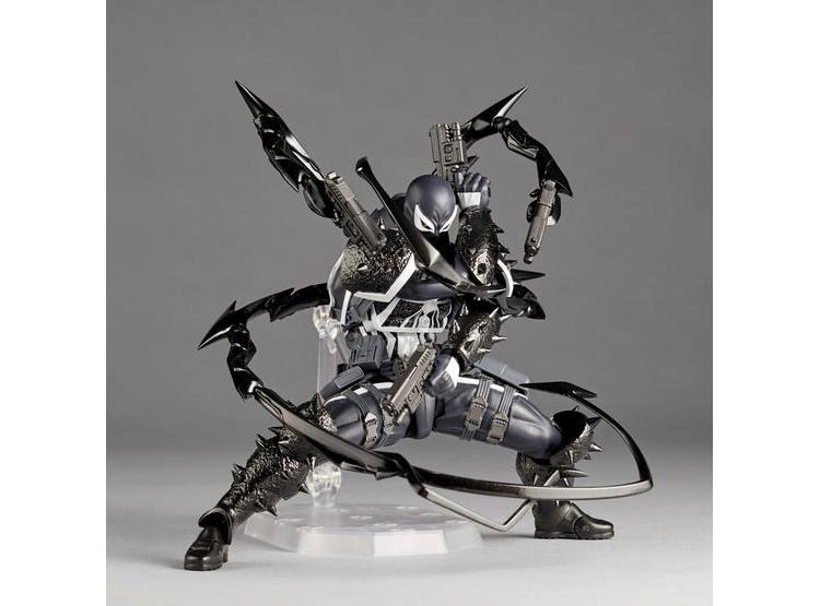 FIGURA DE ACCIÓN VENOM DE KAIYODO, LÍNEA AMAZING YAMAGUCHI, ARTICULADA Y DETALLADA, EDICIÓN ESTÁNDAR - 9