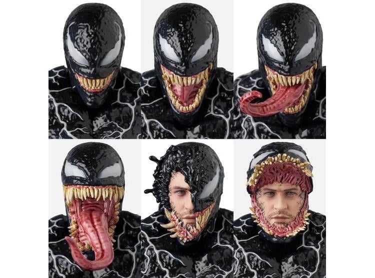 MAFEX VENOM: FIGURA DE ACCIÓN ARTICULADA Y DETALLADA, BASADA EN 'LET THERE BE CARNAGE' DE MEDICOM - 5