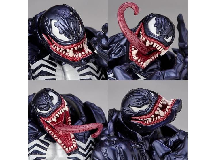FIGURA DE ACCIÓN VENOM AMECOMI YAMGUCHI NO.003 CON ARTICULACIÓN AVANZADA POR REVOLTECH KAIYODO - 3