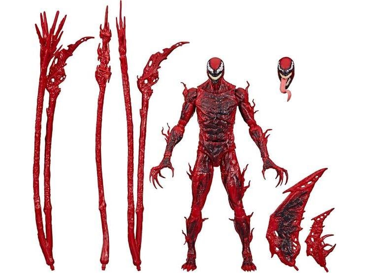 FIGURA DE ACCIÓN CARNAGE DE MARVEL LEGENDS, EDICIÓN DE LUJO INSPIRADA EN VENOM LET THERE BE CARNAGE, CON ACCESORIOS DETALLADOS - 1