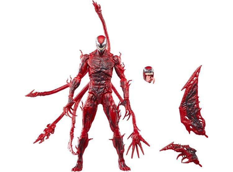 FIGURA DE ACCIÓN CARNAGE DE MARVEL LEGENDS, EDICIÓN DE LUJO INSPIRADA EN VENOM LET THERE BE CARNAGE, CON ACCESORIOS DETALLADOS - 8