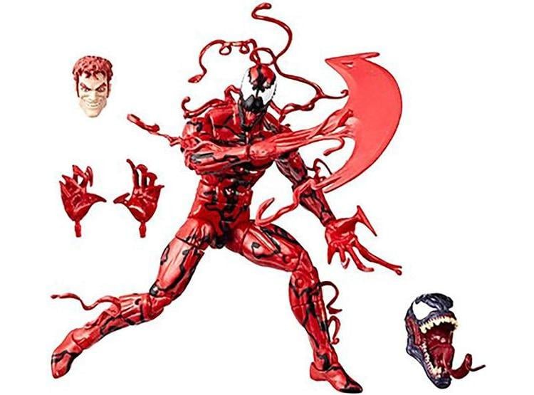 MARVEL LEGENDS CARNAGE, FIGURA DE ACCIÓN ARTICULADA CON DETALLES Y ACCESORIOS DE CÓMICS - 1