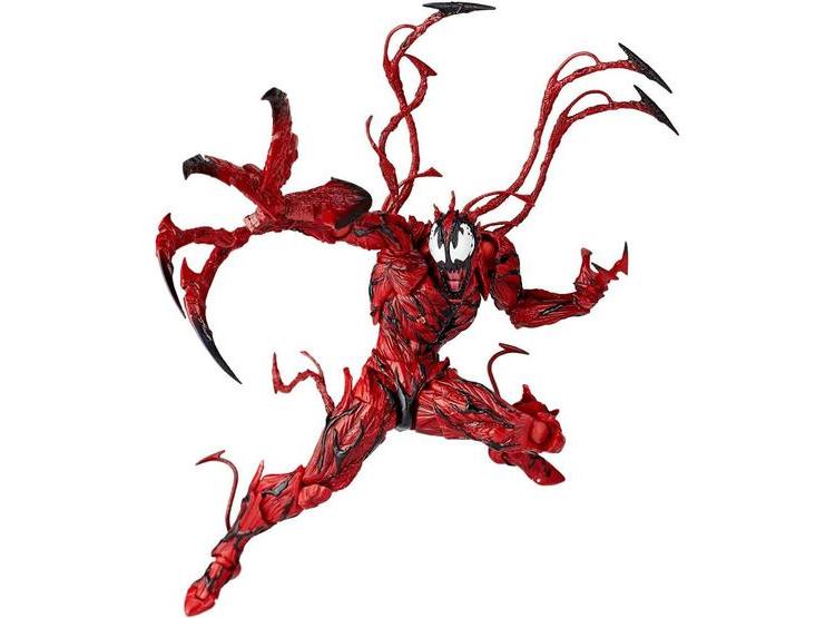 FIGURA COMPLEJA AMAZING YAMAGUCHI CARNAGE, ACCIÓN EN ABS Y PVC, REVOLTECH DE JAPÓN - 1