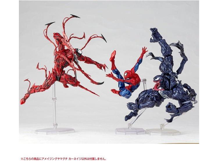 FIGURA COMPLEJA AMAZING YAMAGUCHI CARNAGE, ACCIÓN EN ABS Y PVC, REVOLTECH DE JAPÓN - 10