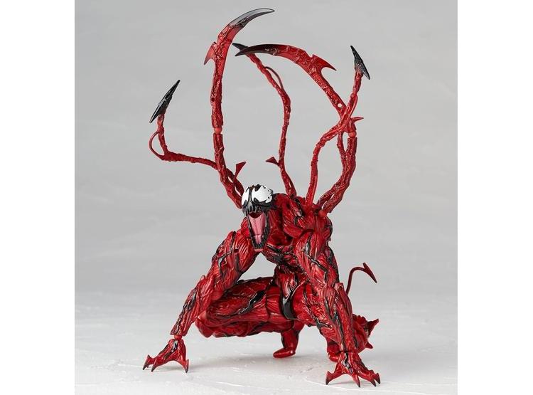 FIGURA COMPLEJA AMAZING YAMAGUCHI CARNAGE, ACCIÓN EN ABS Y PVC, REVOLTECH DE JAPÓN - 3