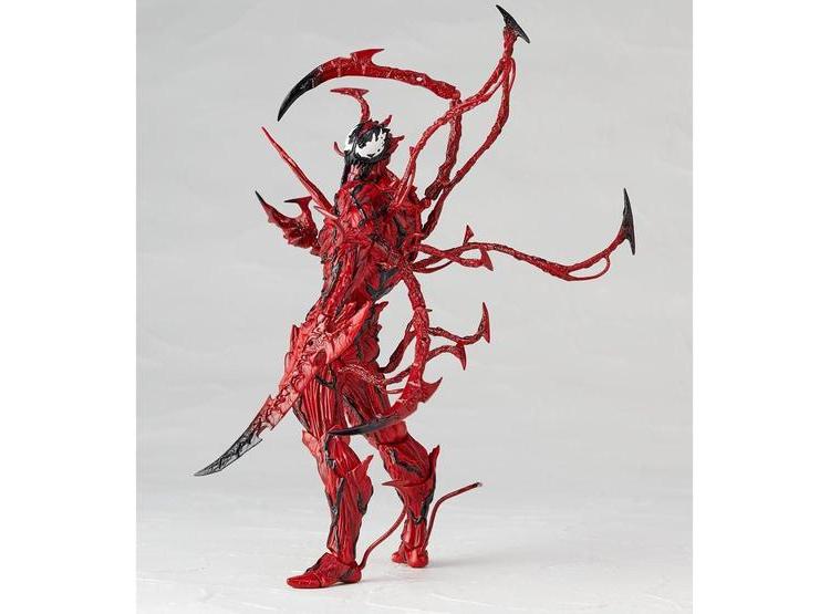 FIGURA COMPLEJA AMAZING YAMAGUCHI CARNAGE, ACCIÓN EN ABS Y PVC, REVOLTECH DE JAPÓN - 4