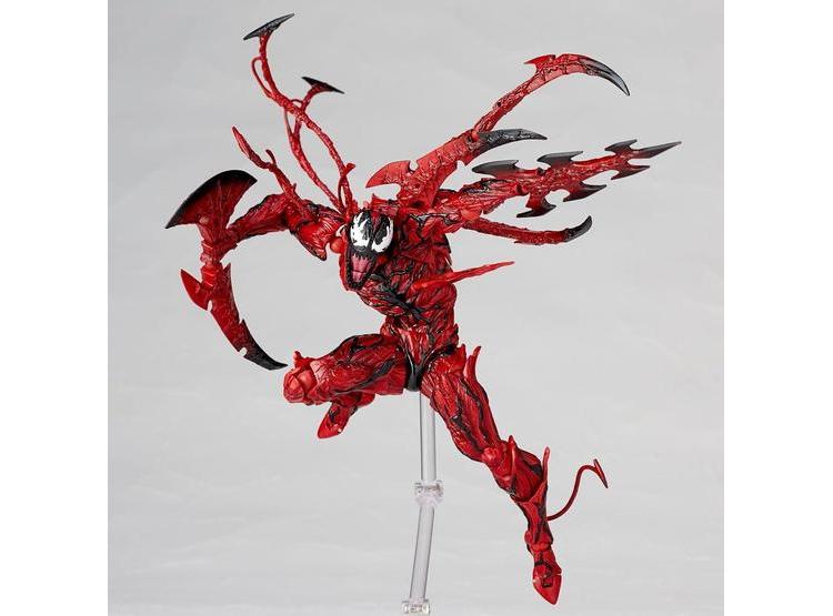 FIGURA COMPLEJA AMAZING YAMAGUCHI CARNAGE, ACCIÓN EN ABS Y PVC, REVOLTECH DE JAPÓN - 5