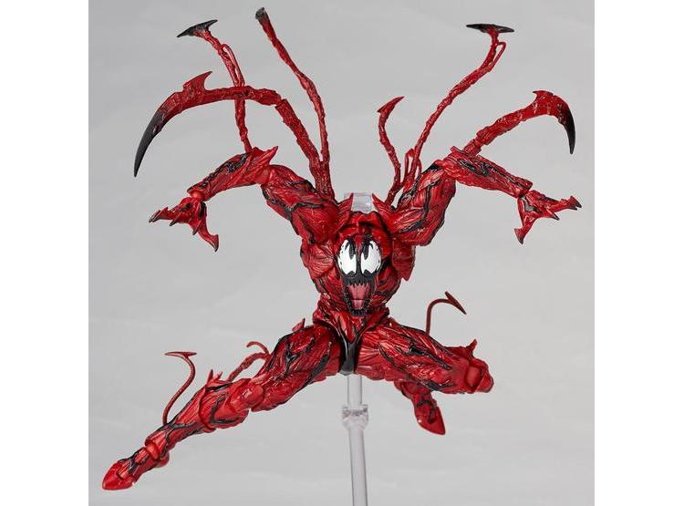 FIGURA COMPLEJA AMAZING YAMAGUCHI CARNAGE, ACCIÓN EN ABS Y PVC, REVOLTECH DE JAPÓN - 6