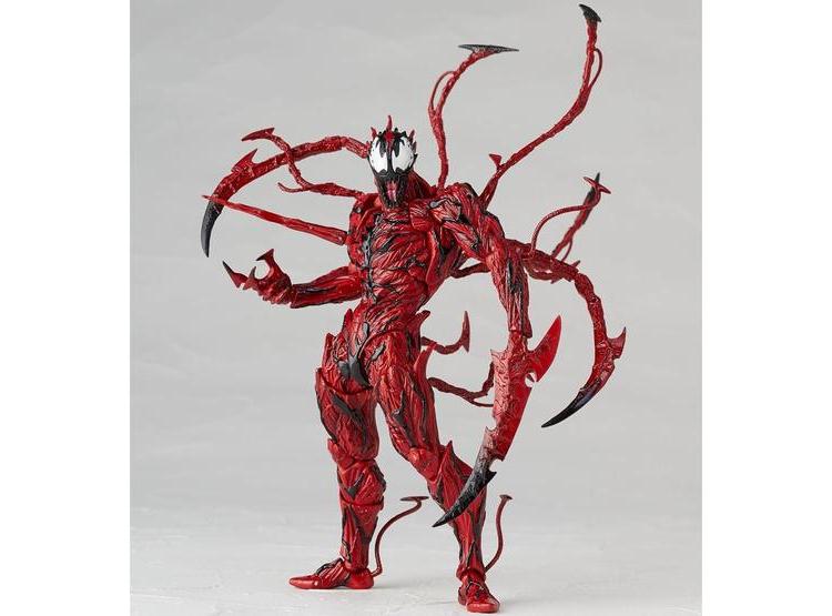 FIGURA COMPLEJA AMAZING YAMAGUCHI CARNAGE, ACCIÓN EN ABS Y PVC, REVOLTECH DE JAPÓN - 7