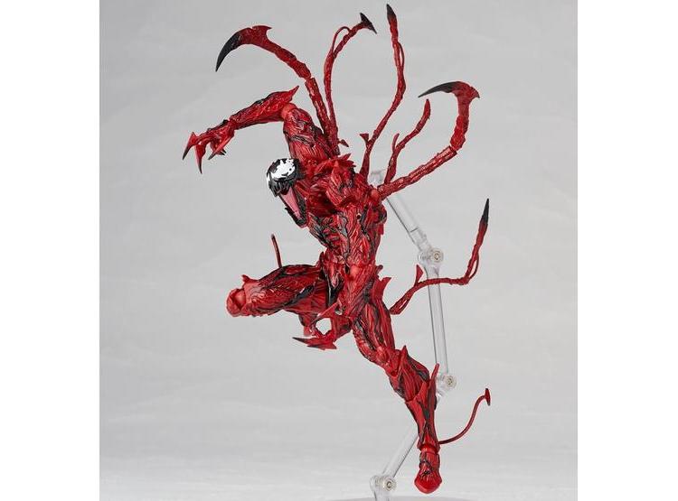 FIGURA COMPLEJA AMAZING YAMAGUCHI CARNAGE, ACCIÓN EN ABS Y PVC, REVOLTECH DE JAPÓN - 8
