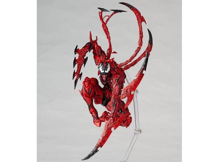 FIGURA COMPLEJA AMAZING YAMAGUCHI CARNAGE, ACCIÓN EN ABS Y PVC, REVOLTECH DE JAPÓN - 9