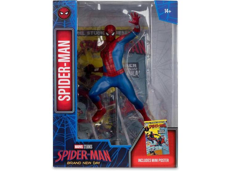 FIGURA DE SPIDER-MAN INSPIRADA EN BRAND NEW DAY DE MARVEL STUDIOS, ESCALA 1:6, CON BASE Y ACCESORIOS - 7