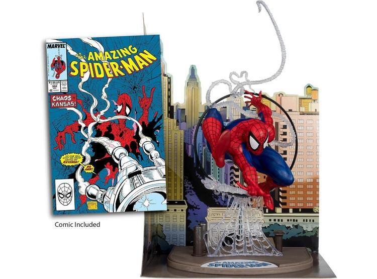 FIGURA SPIDER-MAN MCFARLANE TOYS A ESCALA 1:6, INCLUYE FONDO, CÓMIC Y TARJETA DE ARTE, NO ARTICULADA - 2
