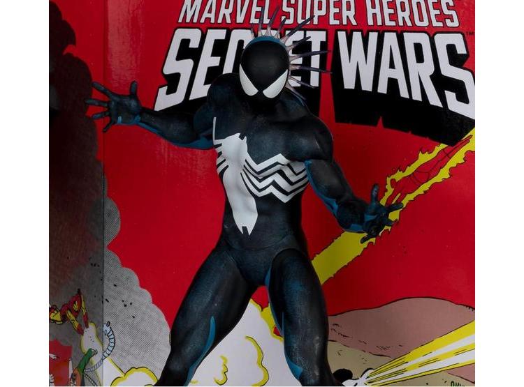 MCFARLANE TOYS - FIGURA DE SPIDER-MAN A ESCALA 1:6 CON ESCENA Y CÓMIC MARVEL SUPER HEROES SECRET WARS #8 - 2
