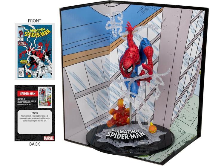 FIGURA COLECCIONABLE MARVEL SPIDER-MAN INSPIRADA EN THE AMAZING SPIDER-MAN #302 DE MCFARLANE TOYS - 2