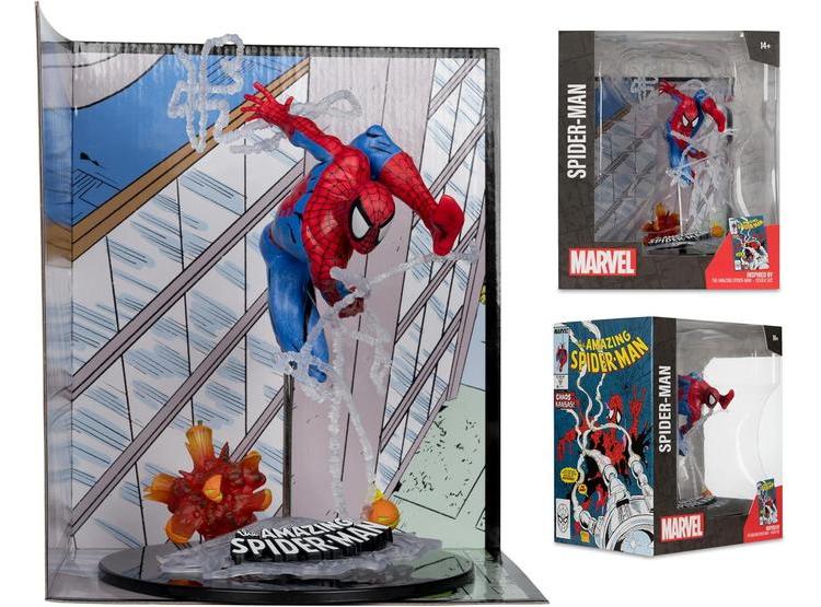 FIGURA COLECCIONABLE MARVEL SPIDER-MAN INSPIRADA EN THE AMAZING SPIDER-MAN #302 DE MCFARLANE TOYS - 4