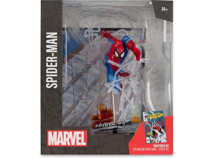 FIGURA COLECCIONABLE MARVEL SPIDER-MAN INSPIRADA EN THE AMAZING SPIDER-MAN #302 DE MCFARLANE TOYS - 6
