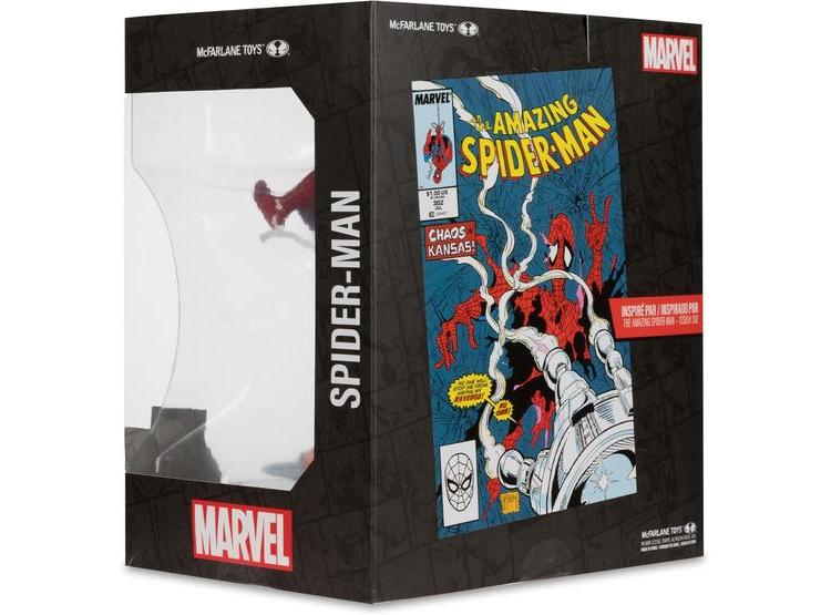 FIGURA COLECCIONABLE MARVEL SPIDER-MAN INSPIRADA EN THE AMAZING SPIDER-MAN #302 DE MCFARLANE TOYS - 8