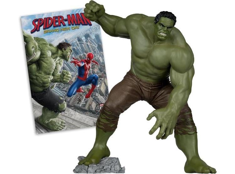 FIGURA HULK COLECCIONABLE DE MCFARLANE TOYS BASADA EN SPIDER-MAN: BRAND NEW DAY, INCLUYE BASE Y TARJETA DE ARTE - 1