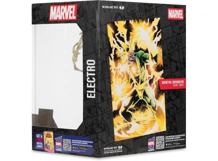 FIGURA ELECTRO DE MARVEL 1:10 COLECCIONABLE POR MCFARLANE TOYS JOE FIXIT #5 - 8