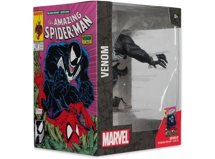 FIGURA DE VENOM DE MARVEL A ESCALA 1:10, ESCENA DE THE AMAZING SPIDER-MAN #316, POR MCFARLANE TOYS - 6