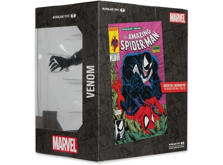 FIGURA DE VENOM DE MARVEL A ESCALA 1:10, ESCENA DE THE AMAZING SPIDER-MAN #316, POR MCFARLANE TOYS - 7