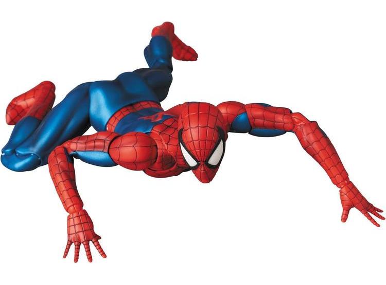 MAFEX SPIDER-MAN VERSIÓN CÓMIC FIGURA DE ACCIÓN ARTICULADA MEDICOM, INSPIRACIÓN DE CÓMICO - 3