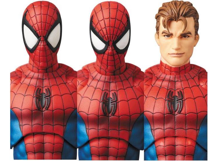 MAFEX SPIDER-MAN VERSIÓN CÓMIC FIGURA DE ACCIÓN ARTICULADA MEDICOM, INSPIRACIÓN DE CÓMICO - 5