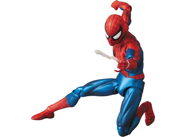 MAFEX SPIDER-MAN VERSIÓN CÓMIC FIGURA DE ACCIÓN ARTICULADA MEDICOM, INSPIRACIÓN DE CÓMICO - 7